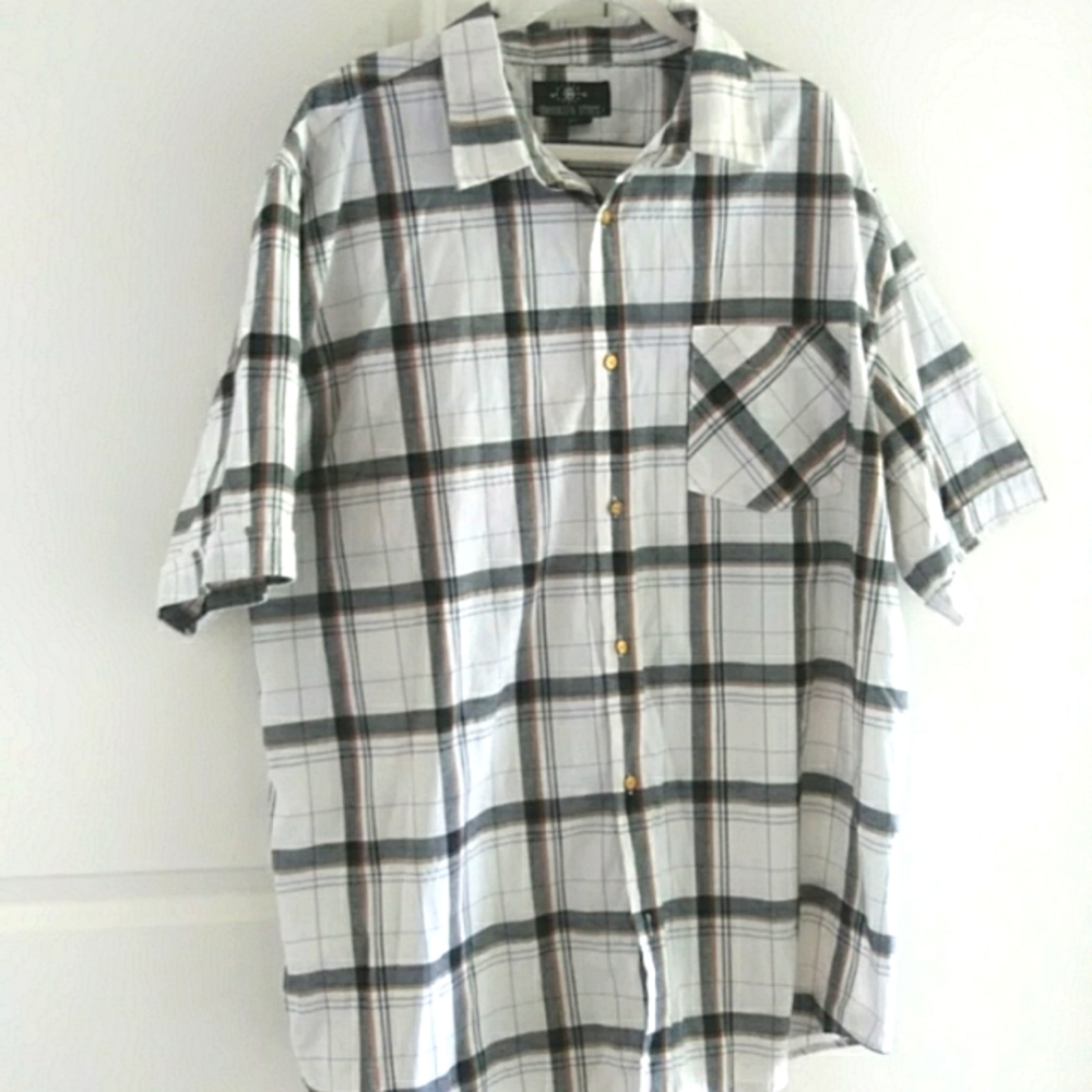 Brooklyn State button-down shirt short sleeve